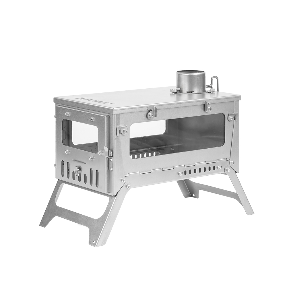 Fastfold Tent Stove | T1 Mini 3 Titanium Tent Stove for Hot Tent