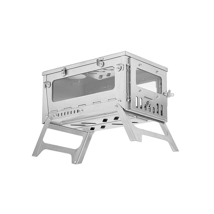 T1 Mini 3 | Fastfold Titanium Wood Stove for Solo Camping | POMOLY New Arrival