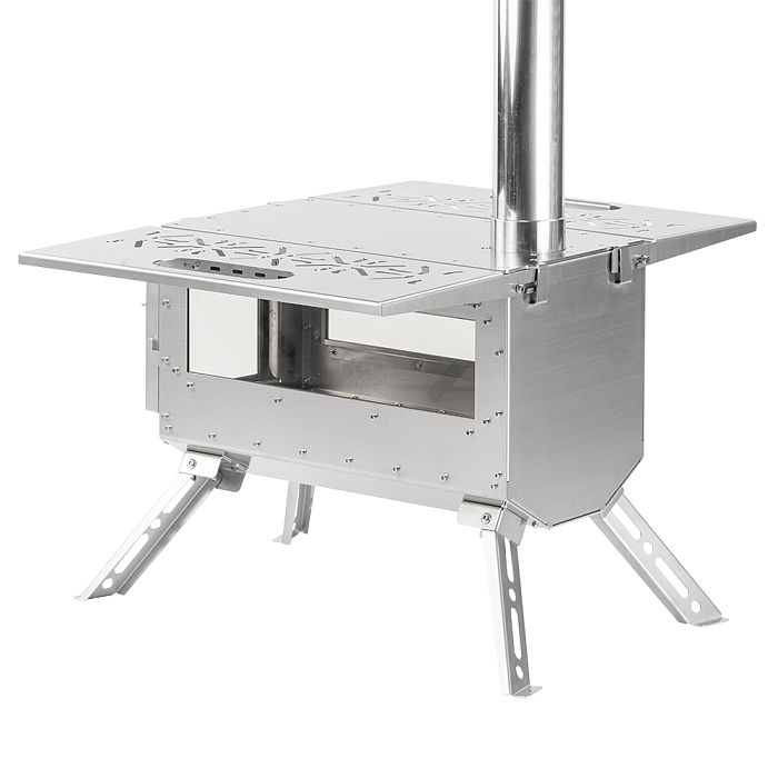 Oroqen 3 Wood Stove | Portable Stove for Hot Tent Camping | POMOLY New Arrival