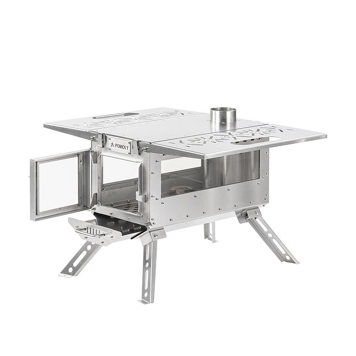 Oroqen 3 Wood Stove | Portable Stove for Hot Tent Camping | POMOLY New Arrival