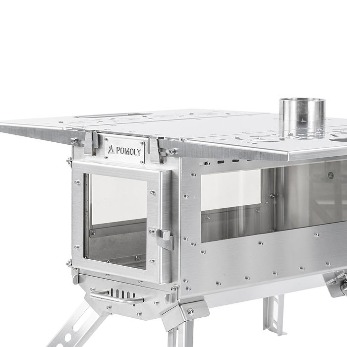 Oroqen 3 Wood Stove | Portable Stove for Hot Tent Camping | POMOLY New Arrival