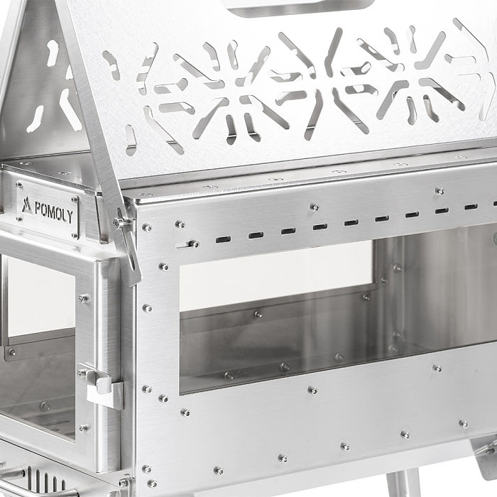 Oroqen 3 Wood Stove | Portable Stove for Hot Tent Camping | POMOLY New Arrival