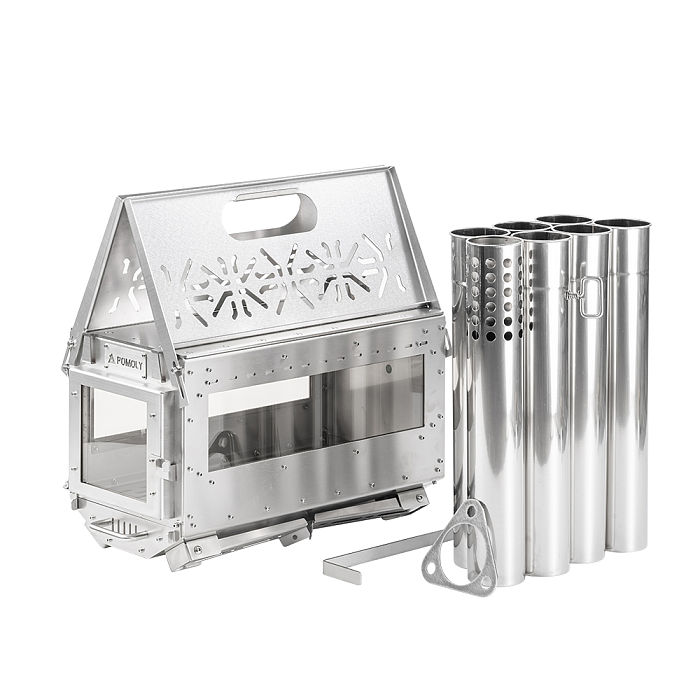 Oroqen 3 Wood Stove | Portable Stove for Hot Tent Camping | POMOLY New Arrival