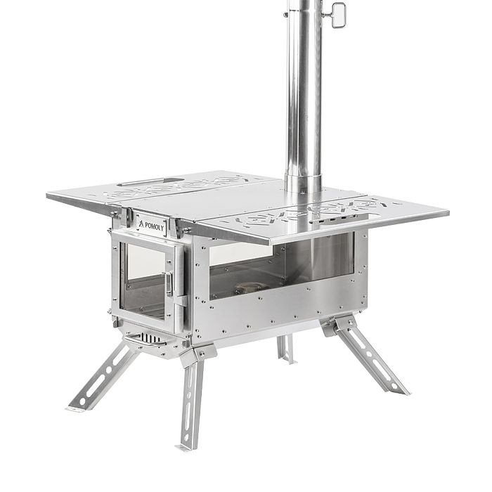 Oroqen 3 Wood Stove | Portable Stove for Hot Tent Camping | POMOLY New Arrival