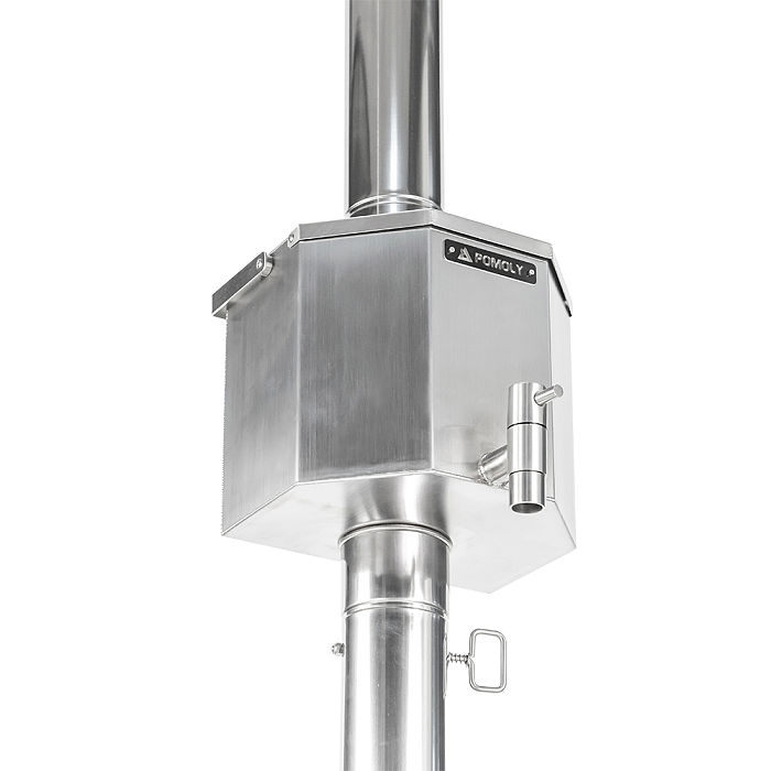 Chimney Water Tank Stovepipe Water Heater - 7cm | POMOLY New Arrival