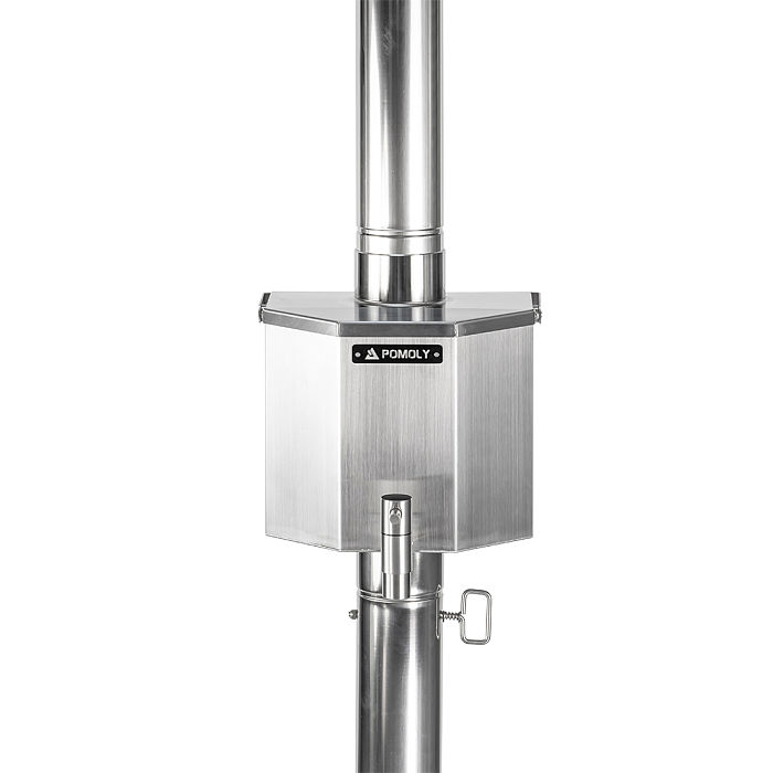 Chimney Water Tank Stovepipe Water Heater - 7cm | POMOLY New Arrival