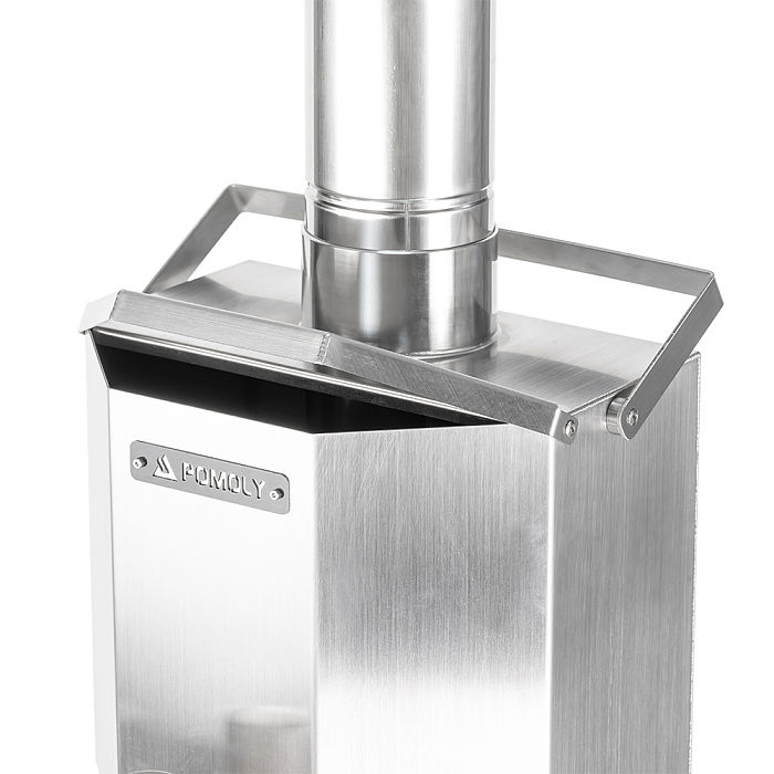 Chimney Water Tank Stovepipe Water Heater - 7cm | POMOLY New Arrival