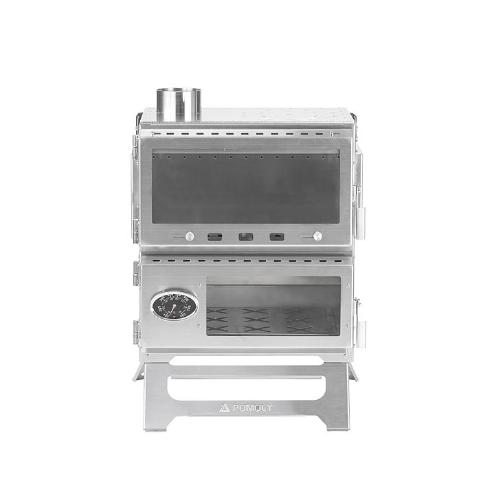 Baker Hot Tent Oven Stove | Portable Oven Tent Wood Stove | POMOLY New Arrival 2024