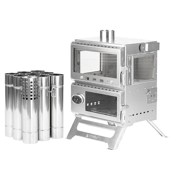 Baker Hot Tent Oven Stove | Portable Oven Tent Wood Stove | POMOLY New Arrival 2024