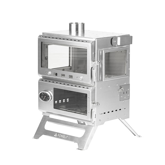 Baker Hot Tent Oven Stove | Portable Oven Tent Wood Stove | POMOLY New Arrival 2024