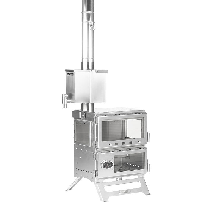 Baker Hot Tent Oven Stove | Portable Oven Tent Wood Stove | POMOLY New Arrival 2024