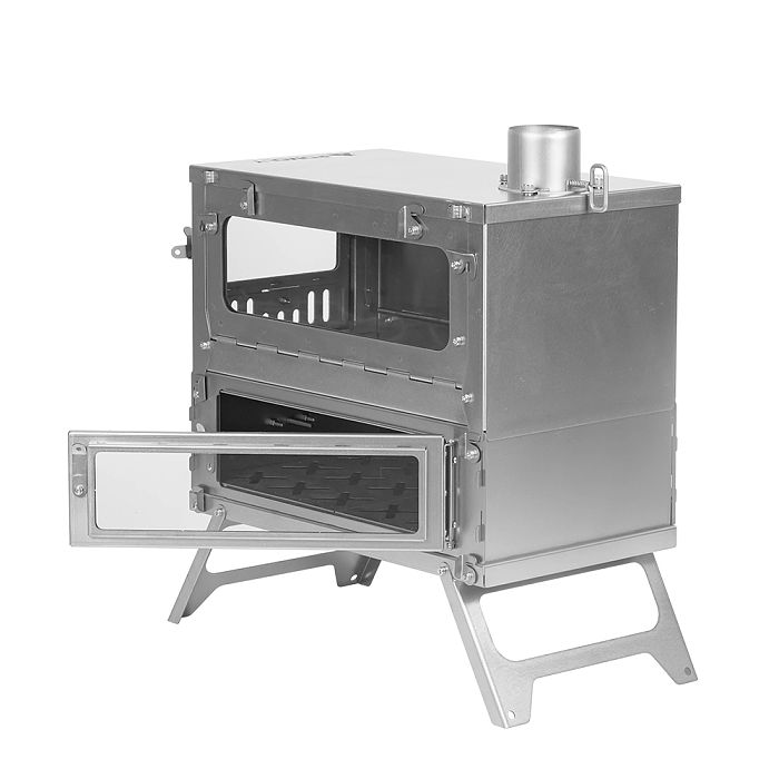 [Independence Day Sale] T1 Taisoca Oven Stove | Portable Titanium Tent Wood Stove with Oven Part | 2022 New Arrival
