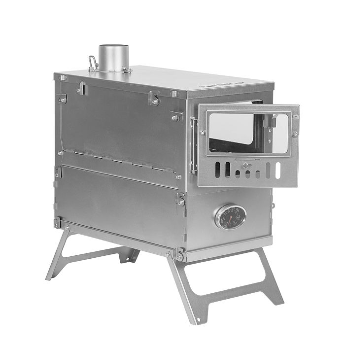 [Independence Day Sale] T1 Taisoca Oven Stove | Portable Titanium Tent Wood Stove with Oven Part | 2022 New Arrival