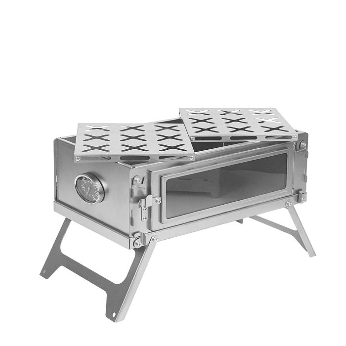 [Independence Day Sale] T1 Taisoca Oven Stove | Portable Titanium Tent Wood Stove with Oven Part | 2022 New Arrival