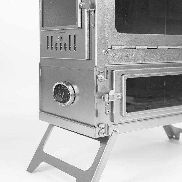 [Independence Day Sale] T1 Taisoca Oven Stove | Portable Titanium Tent Wood Stove with Oven Part | 2022 New Arrival