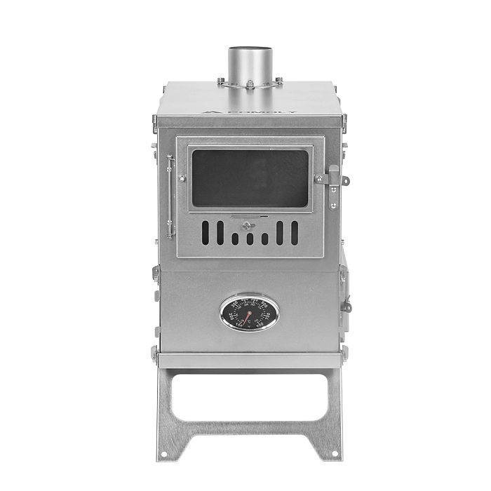 [Independence Day Sale] T1 Taisoca Oven Stove | Portable Titanium Tent Wood Stove with Oven Part | 2022 New Arrival