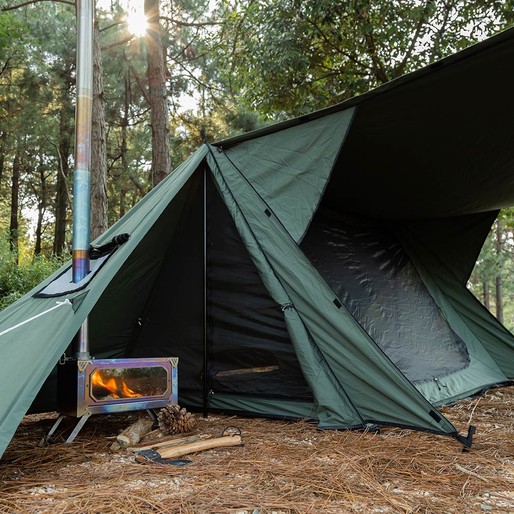 STOVEHUT TC Shelter Chimney Tent | Camping Baker Style Shelter