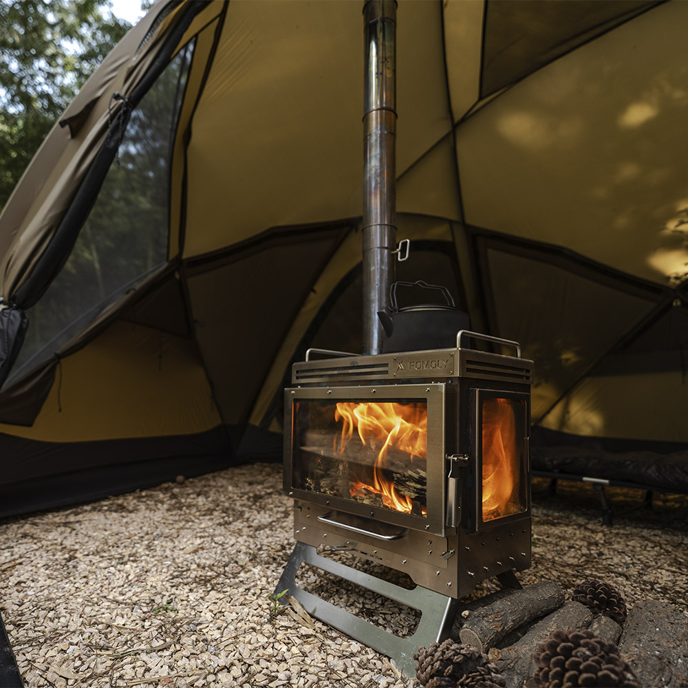 Dweller Max 3 Tent Stove | Camping Fireplace for Hot Tent