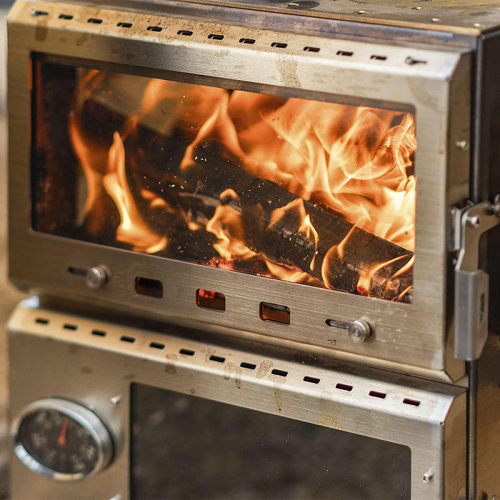 Baker Hot Tent Oven Stove | Portable Oven Tent Wood Stove | POMOLY New Arrival 2024