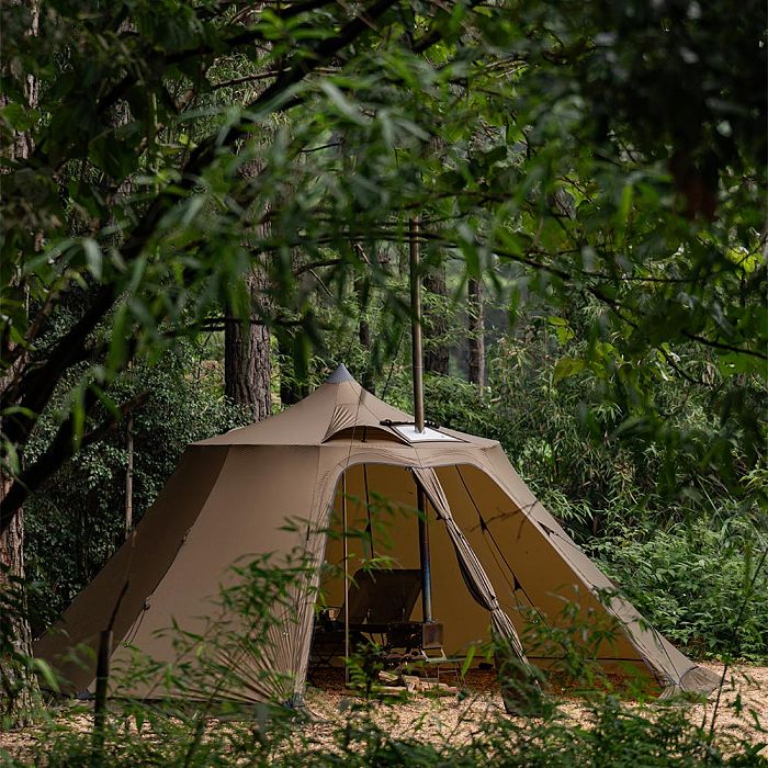 【Pre Order】Circle 6 | Outdoor Hot Tent | Bell-Shaped Camping Hot Tent POMOLY New Arrival 2024