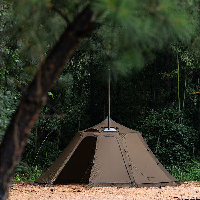 【Pre Order】Circle 6 | Outdoor Hot Tent | Bell-Shaped Camping Hot Tent POMOLY New Arrival 2024