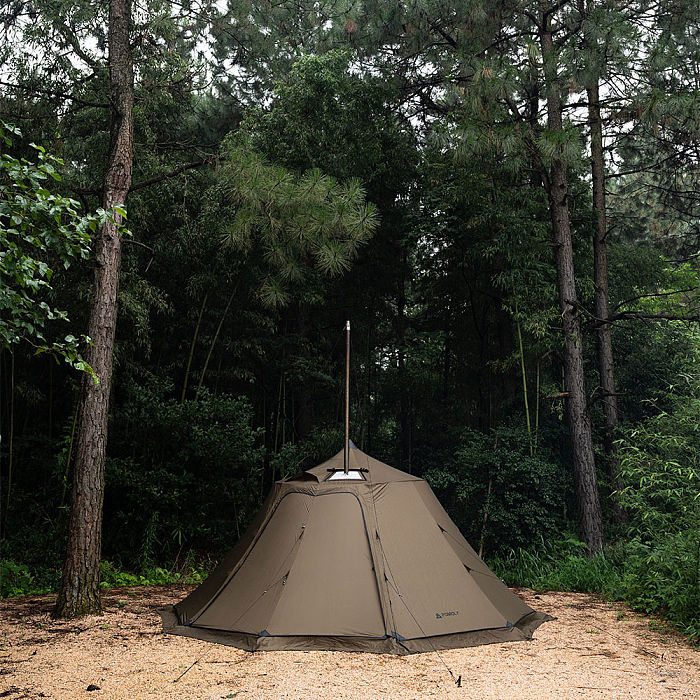 【Pre Order】Circle 6 | Outdoor Hot Tent | Bell-Shaped Camping Hot Tent POMOLY New Arrival 2024