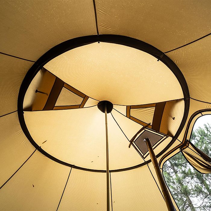 【Pre Order】Circle 6 | Outdoor Hot Tent | Bell-Shaped Camping Hot Tent POMOLY New Arrival 2024