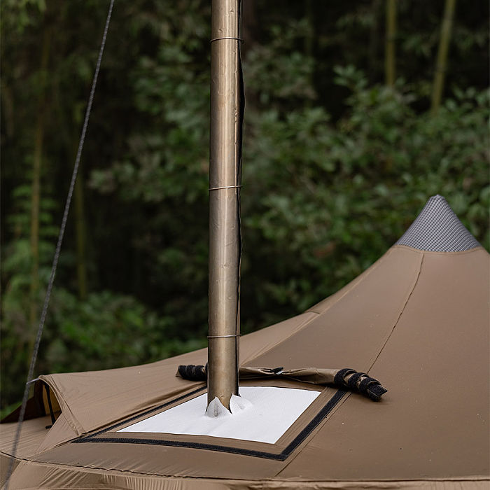 【Pre Order】Circle 6 | Outdoor Hot Tent | Bell-Shaped Camping Hot Tent POMOLY New Arrival 2024