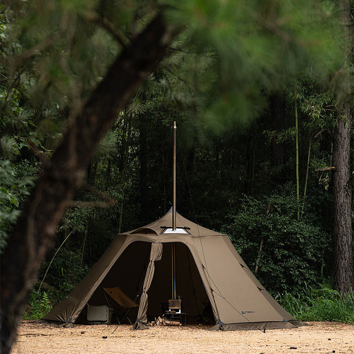 【Pre Order】Circle 6 | Outdoor Hot Tent | Bell-Shaped Camping Hot Tent POMOLY New Arrival 2024
