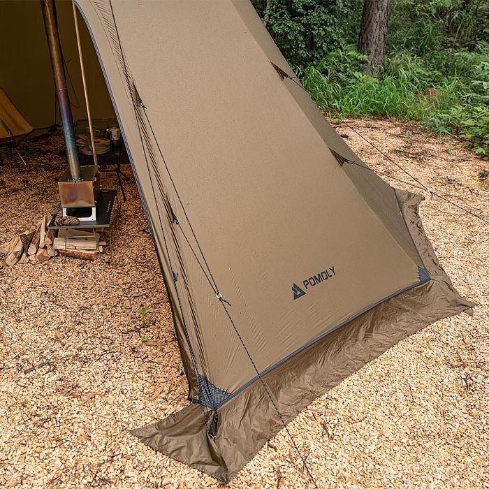 【Pre Order】Circle 6 | Outdoor Hot Tent | Bell-Shaped Camping Hot Tent POMOLY New Arrival 2024