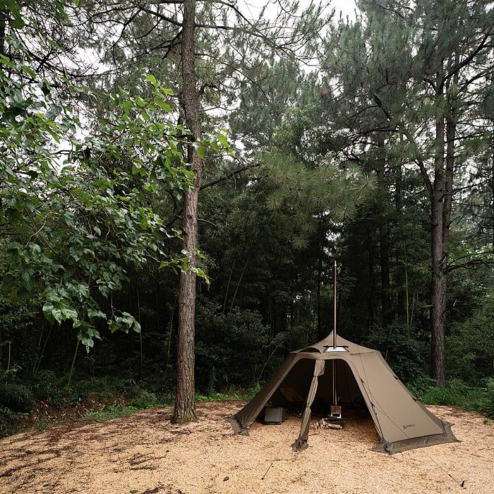 【Pre Order】Circle 6 | Outdoor Hot Tent | Bell-Shaped Camping Hot Tent POMOLY New Arrival 2024