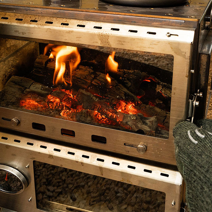 Baker Hot Tent Oven Stove | Portable Oven Tent Wood Stove | POMOLY New Arrival 2024