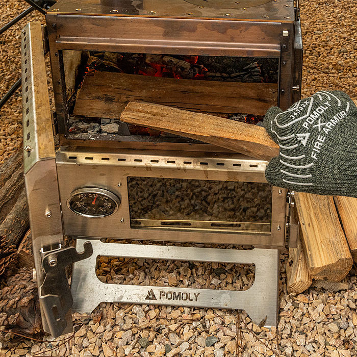 Baker Hot Tent Oven Stove | Portable Oven Tent Wood Stove | POMOLY New Arrival 2024