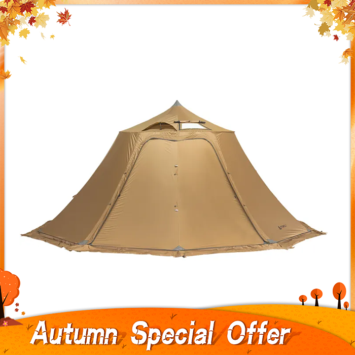 Circle 6 Wood Stove Tent | Camping Hot Tent | POMOLY New