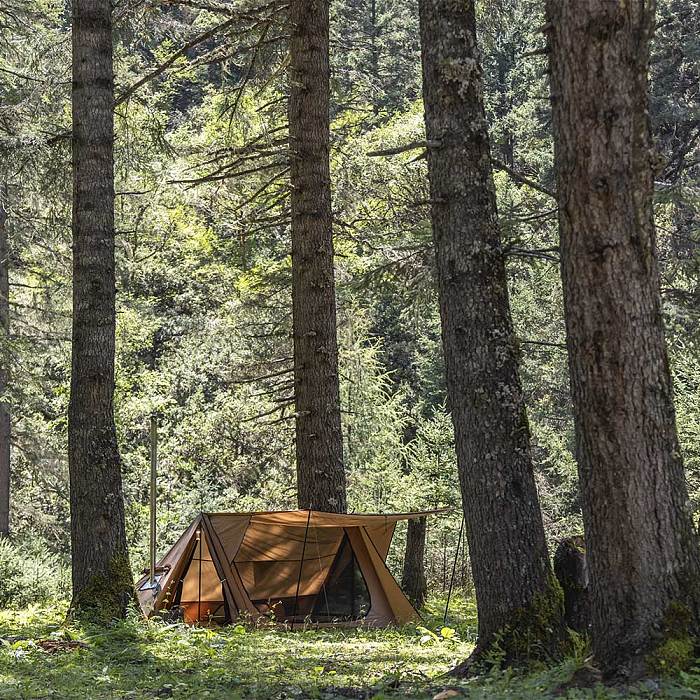 STOVEHUT 70 3.0 New Version Camping Hot Tent | 4 Season Shelter for Bushcrafter | POMOLY New Arrival