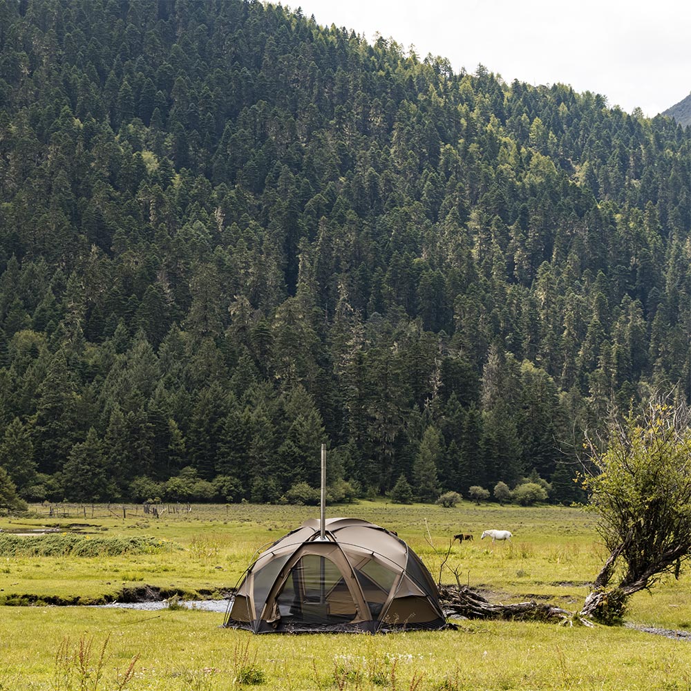 POMOLY Dome Tent | Dome X4 Pro Freestanding Tent Large Round