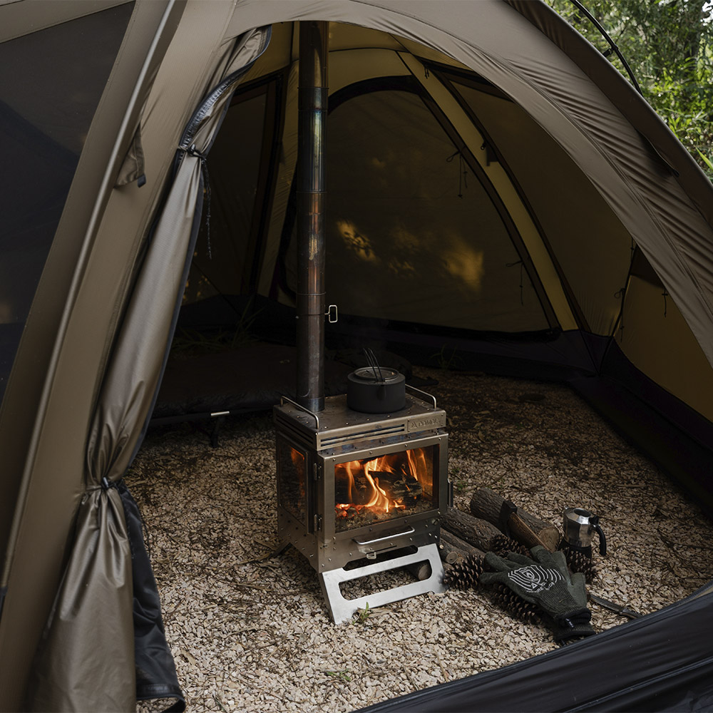 Dweller Max 3 Tent Stove | Camping Fireplace for Hot Tent Camping