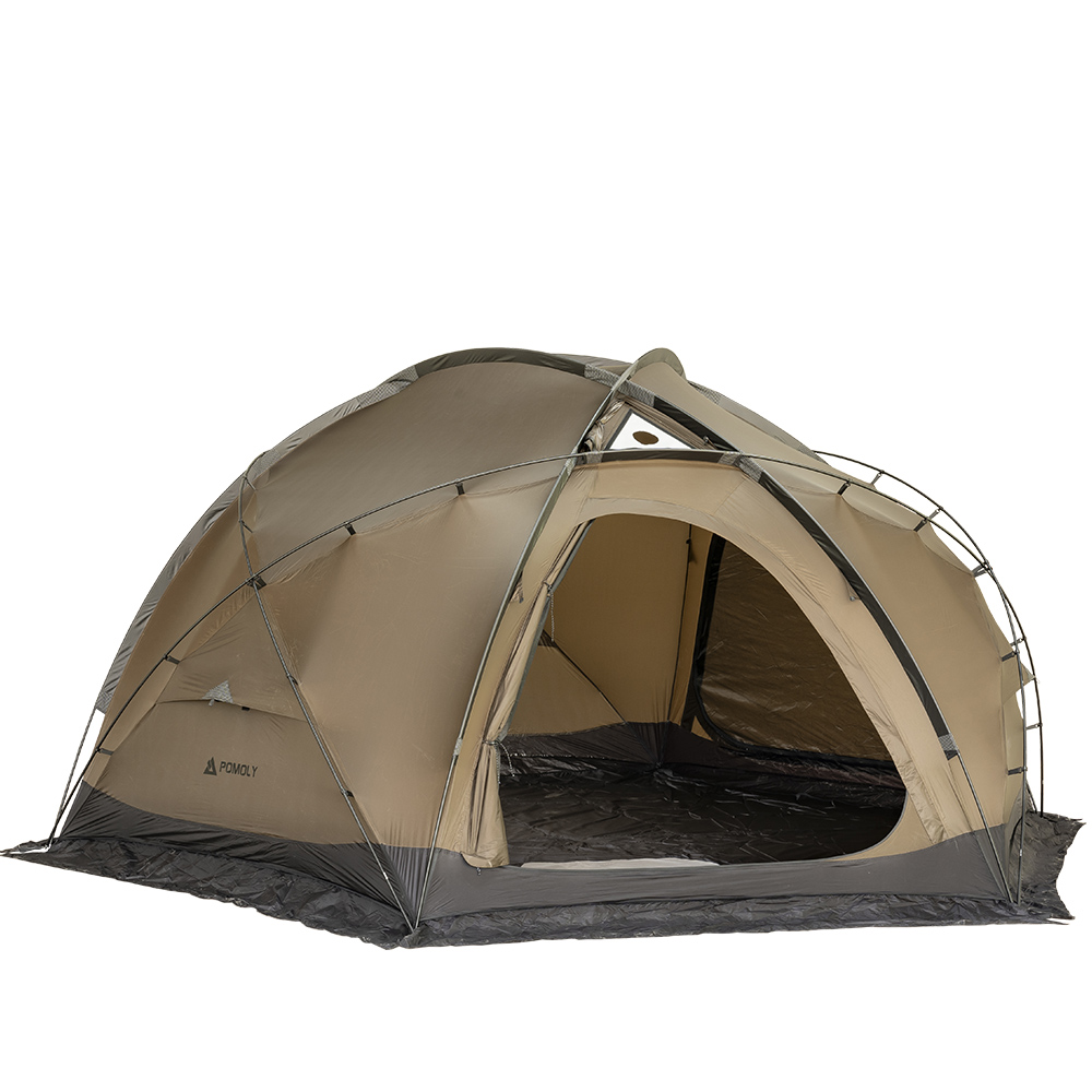 POMOLY Dome Tent | Dome X6 Round Tent Large Freestanding Tent 4-6