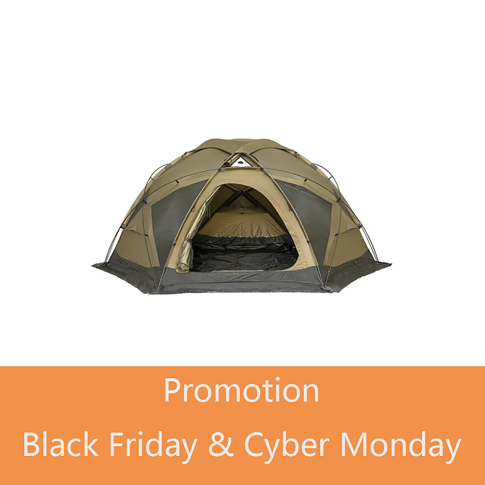 Dome X4 Pro Wood Stove Tent | Camping Hot Tent | POMOLY New