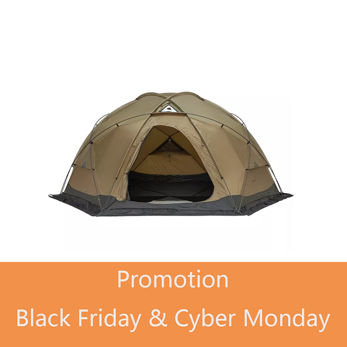 Dome X4 Wood Stove Tent | Camping Hot Tent | POMOLY New Arrival 2023