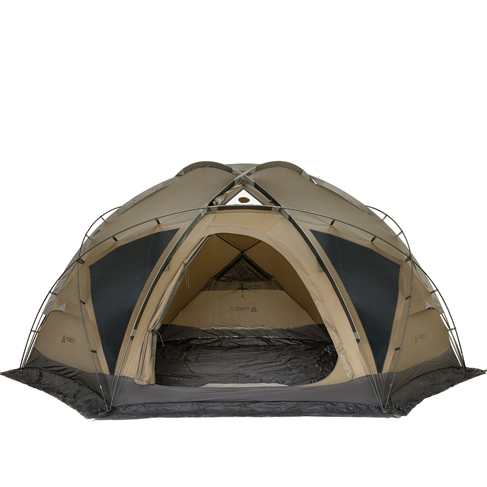 POMOLY Dome Tent | Dome X6 Pro Camping Round Tent 4-6 Person Large