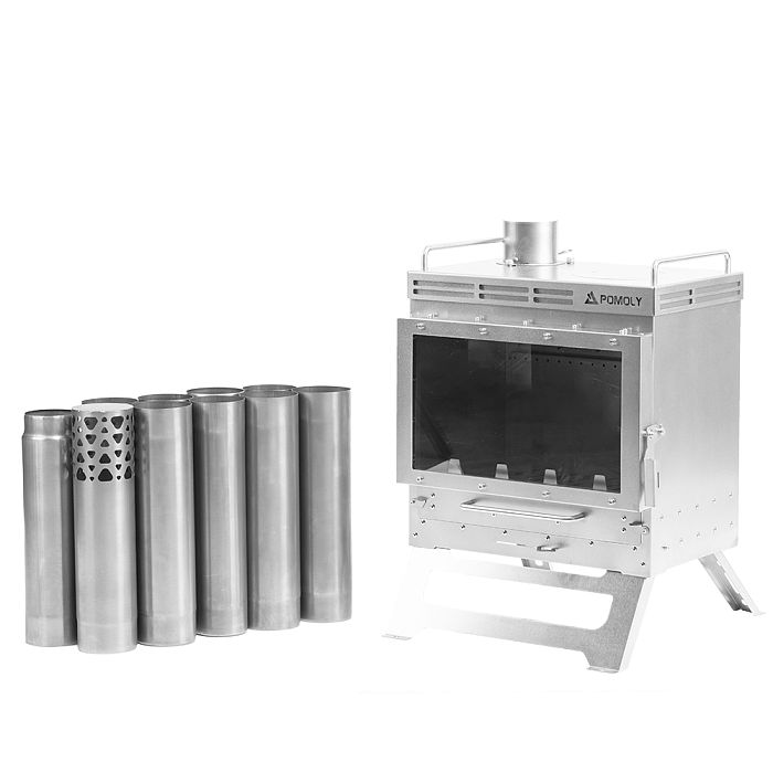 Dweller Ti Max | Titanium Wood Stove | POMOLY New Arrival 2025