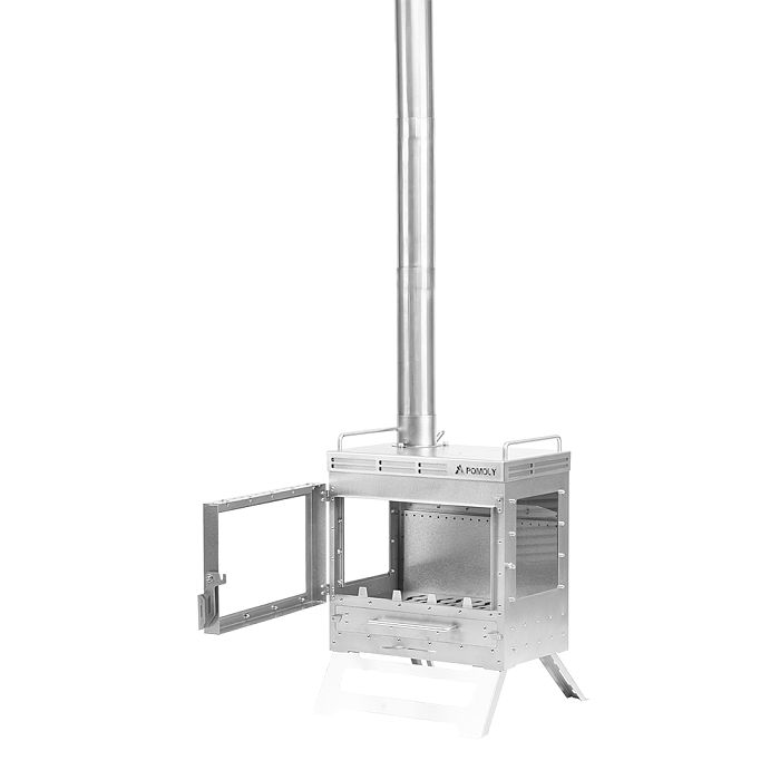 Dweller Max Ti 3 | Titanium Wood Stove | POMOLY New Arrival 2025