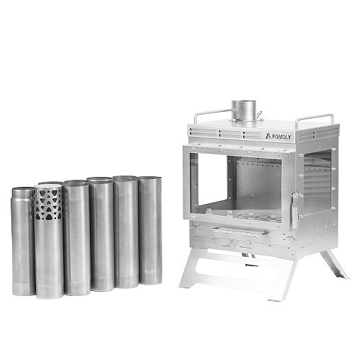 Dweller Max Ti 3 | Titanium Wood Stove | POMOLY New Arrival 2025