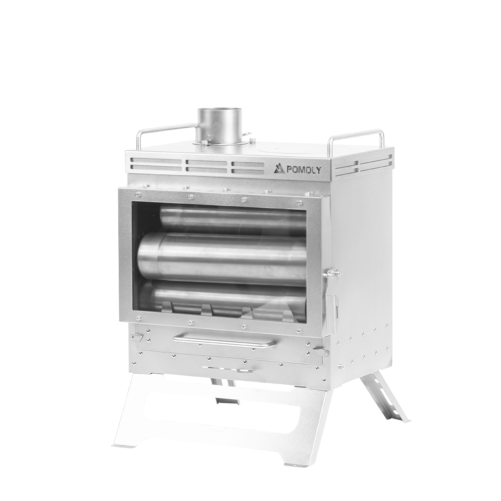 POMOLY ポモリー　薪ストーブ Dweller Max Ti Dweller Max Ti Tent Stove | Camping Fireplace for Hot Tent Camping