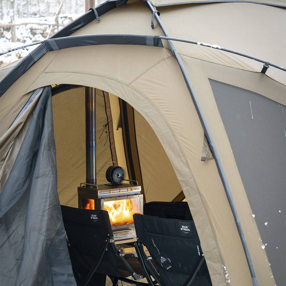 Dweller Max Ti 3 Tent Stove | Camping Fireplace for Hot Tent