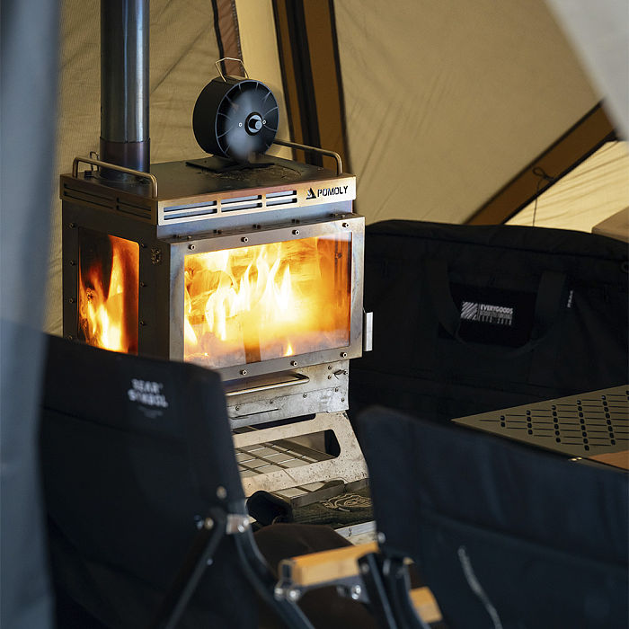 Dweller Max Ti 3 | Titanium Wood Stove | POMOLY New Arrival 2025