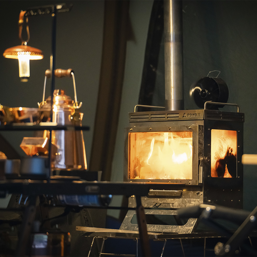 Dweller Max Ti 3 Tent Stove | Camping Fireplace for Hot Tent