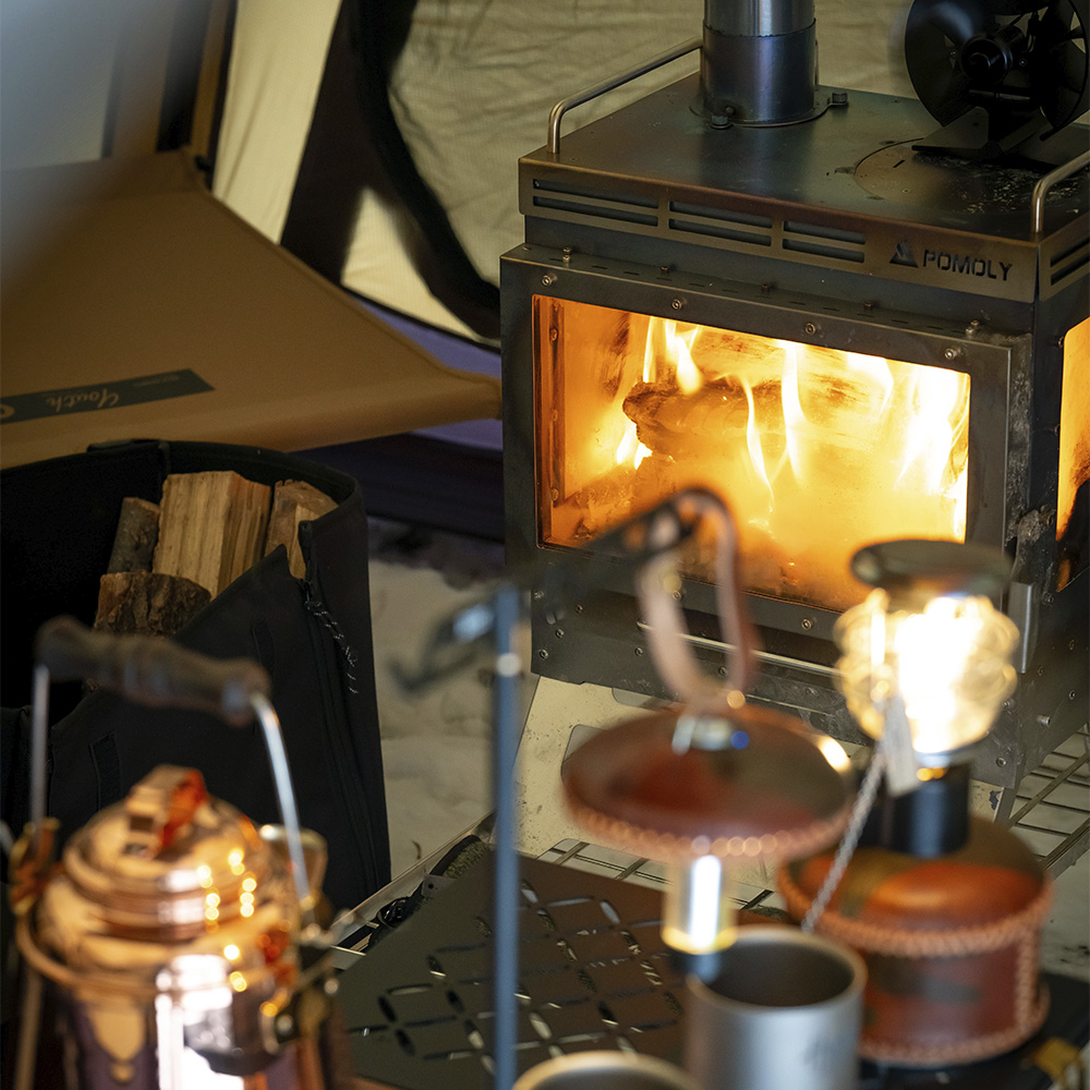 Dweller Max Ti 3 Tent Stove | Camping Fireplace for Hot Tent