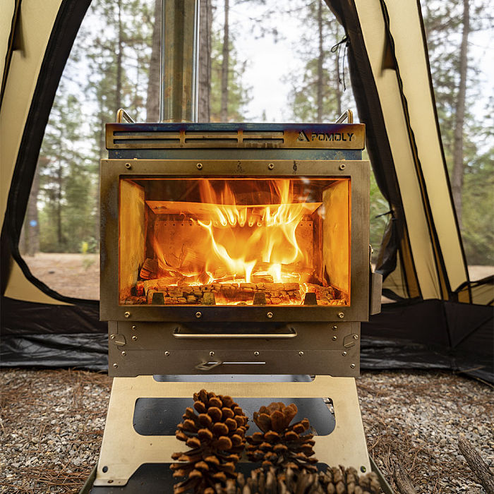 Dweller Max Ti 3 | Titanium Wood Stove | POMOLY New Arrival 2025